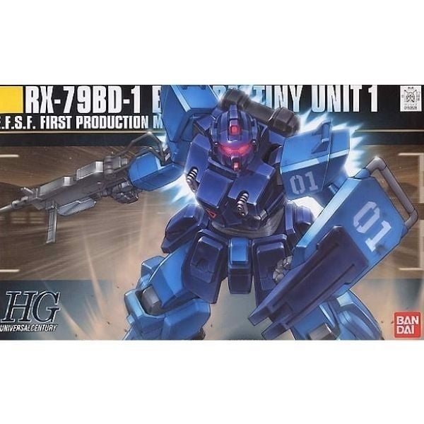 RX-79BD-1 BLUE DESTINY UNIT 1 (HGUC - 1/144)
