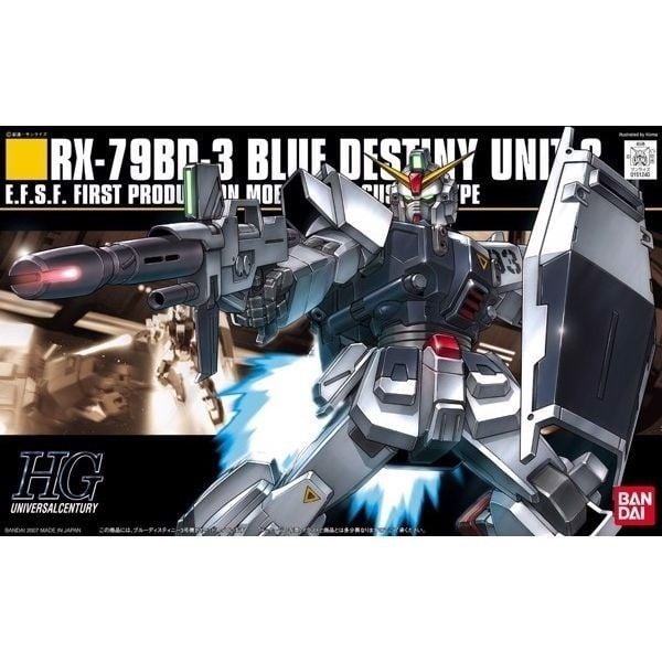 RX-79BD-3 BLUE DESTINY UNIT 3 (HGUC - 1/144)