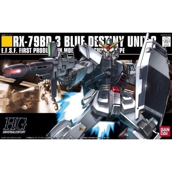  RX-79BD-3 BLUE DESTINY UNIT 3 (HGUC - 1/144) 