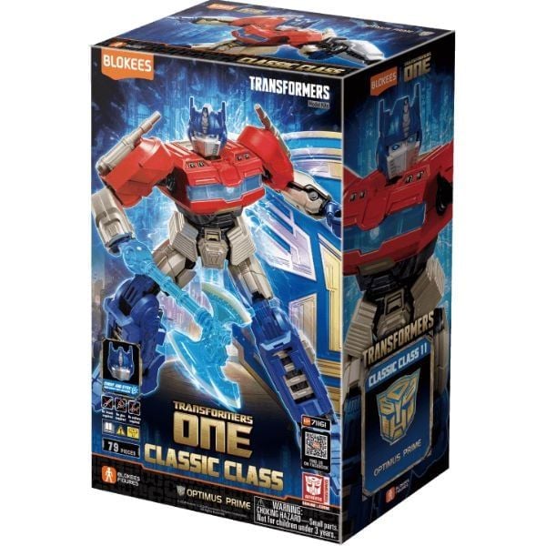 Transformers Classic Class 11 ONE Optimus Prime Model Kit Blokees 71161 