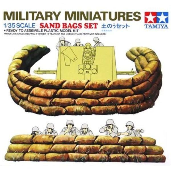 Sand Bag Set 1/35 - Mô hình Tamiya 35025 chính hãng