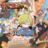  Móc khóa acrylic One Piece chibi logo 