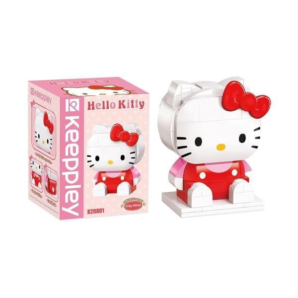 Mô hình Keeppley Sanrio Hello Kitty K20801 cực đẹp dễ thương mua trang trí làm quà tặng