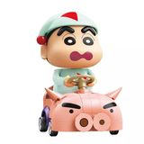  Mô hình Keeppley Crayon Shin Chan Xe Đua Hiệp Sĩ Lợn K20619 