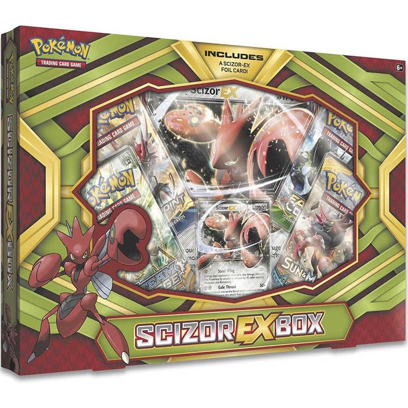  PB55 - SCIZOR-EX BOX (POKÉMON TRADING CARD GAME) 