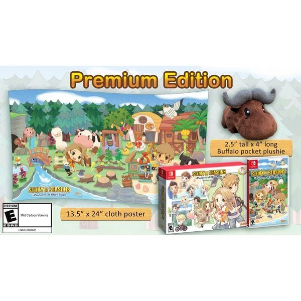  SW227B - Story of Seasons Pioneers of Olive Town Premium Edition cho Nintendo Switch 