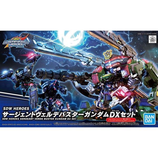 Sergeant Verde Buster Gundam DX Set - SDW Heroes - Mô hình Gunpla chính hãng