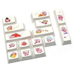 Set 15 nút Keycap Novelties Kirby Star Pixel cho phím cơ