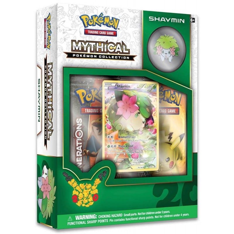  PB43 - MYTHICAL POKEMON COLLECTION - SHAYMIN (POKÉMON TRADING CARD GAME) 