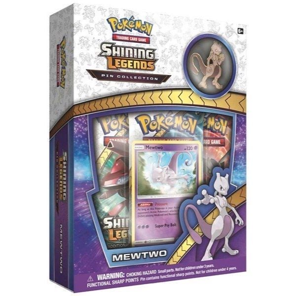PB70 - SHINING LEGENDS PIN COLLECTION - MEWTWO (POKÉMON TCG)