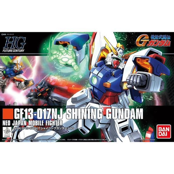  Shining Gundam - HGFC - 1/144 - Mô hình Gunpla chính hãng Bandai 