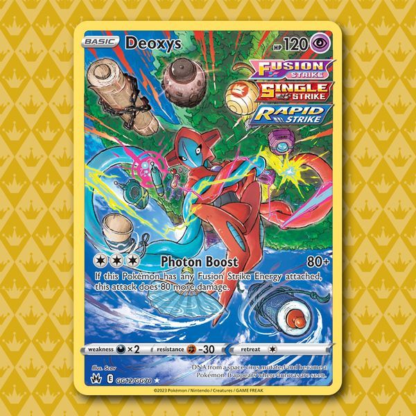  PP42 - Thẻ bài Pokemon TCG Crown Zenith Booster Pack 