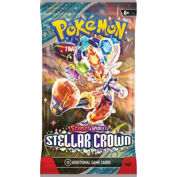  PP54 Thẻ bài Pokemon TCG Stellar Crown Booster Pack 
