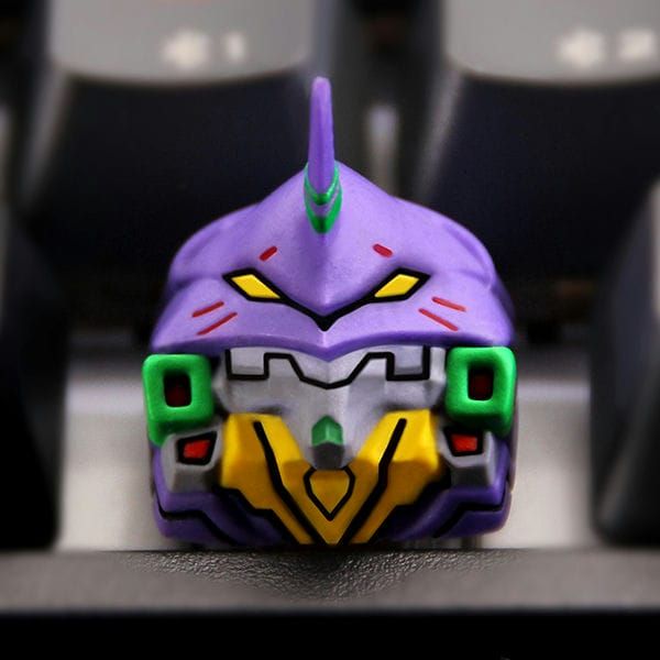  Nút Keycap Artisan Evangelion EVA Unit 01 cho phím cơ 