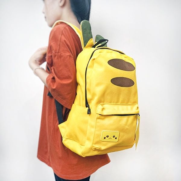 Balo đi học hình Pokemon Pikachu dễ thương đựng Laptop iPad