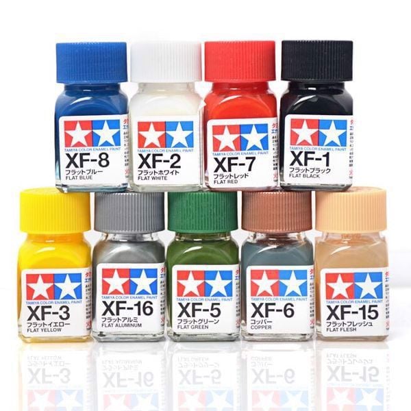  80303 Enamel XF-3 Flat Yellow - Sơn mô hình Tamiya 