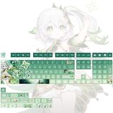  Bộ Keycap bàn phím cơ Genshin Impact Kusanali Nahida Full Set 