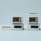  Nút nhựa Keycap máy tính IBM PC 5150 retro xuyên LED cho phím cơ 