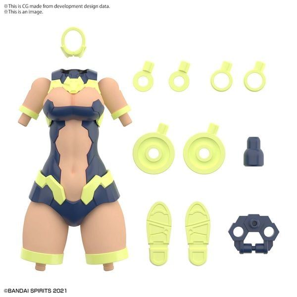  Option Body Parts Type G02 - Color C - 30MS -  Phụ kiện mô hình mecha girl 