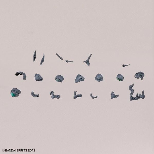 Option Parts Set 7 Customize Heads B 30MM 1/144 chính hãng Bandai