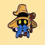  Pin cài áo huy hiệu Final Fantasy Black Mage Chibi 