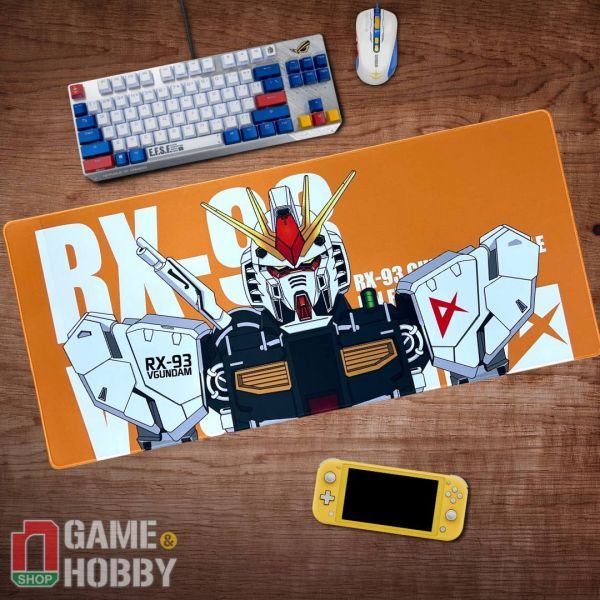 Tấm lót chuột anime RX-93 vGundam Nu Gundam