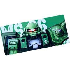 Thảm lót chuột gaming anime MS-06 Zaku II Gundam size lớn