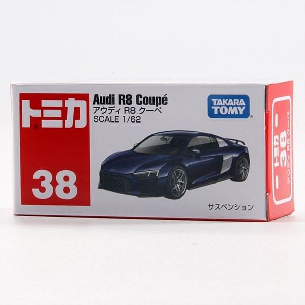  Đồ chơi mô hình xe Tomica No.38 09 Audi R8 Coupe - 158660 