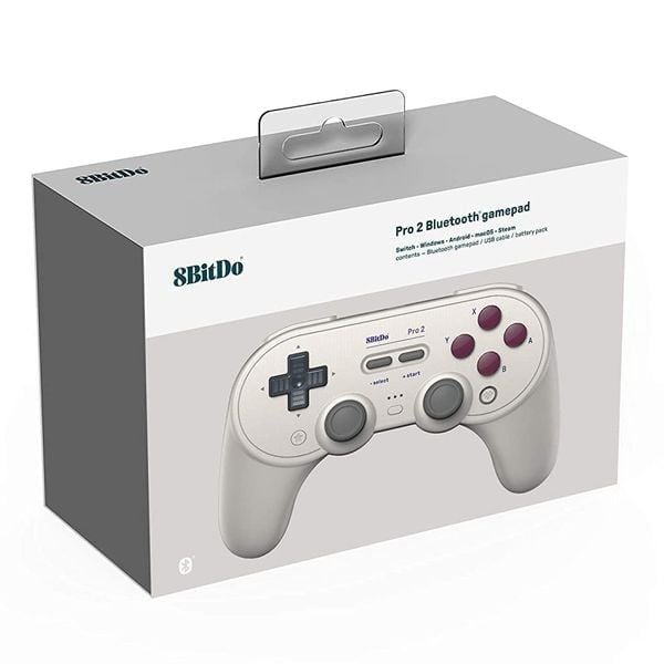  Tay cầm 8BitDo Pro 2 Bluetooth Gamepad G Classic Edition 