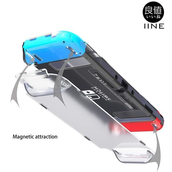 Case bảo vệ từ tính IINE cho Nintendo Switch trong suốt chính hãng phân phối