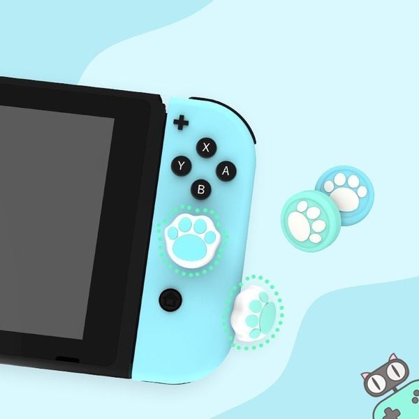 Cover analog Joy-con Nintendo Switch IINE Chân Mèo L422 chính hãng