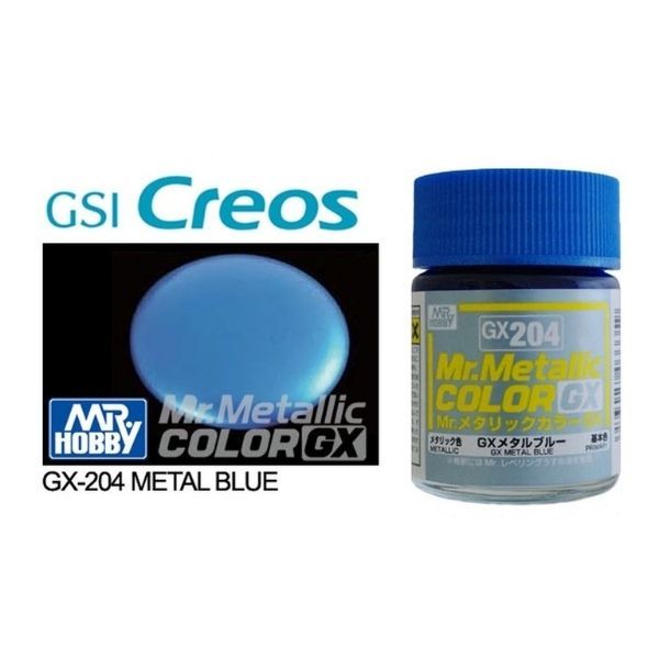 Gundam Store VN Sơn mô hình Mr.Metallic Color GX204 Metal Blue