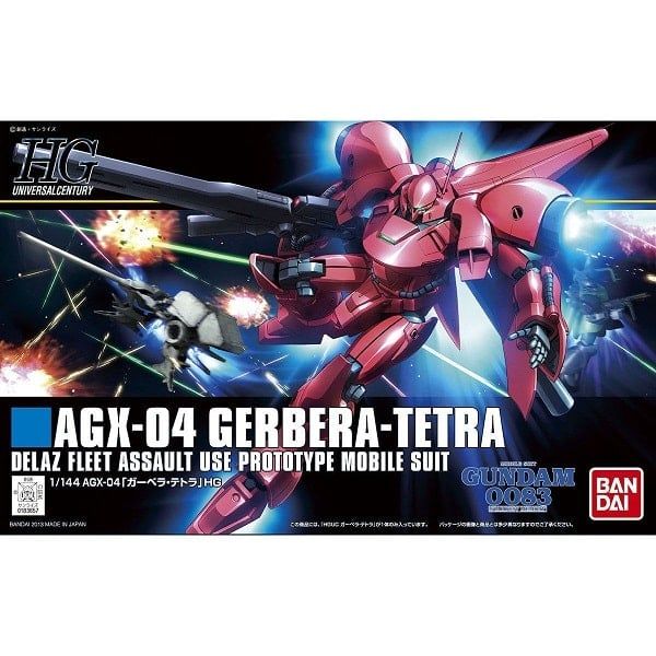  AGX-04 Gerbera Tetra - HGUC 1/144 - Mô hình Gundam chính hãng Bandai 