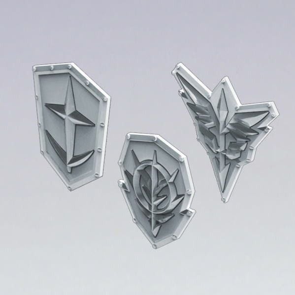 phụ kiện gundam Builders Parts HD MS Emblem Relief 01