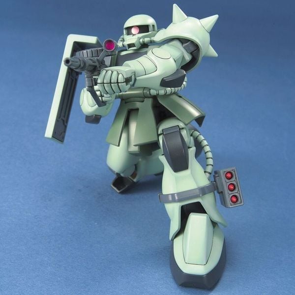Gundam HGUC 1/144 MS-06 Zaku II - Modello Assemblabile Bandai, Gunpla Alta Qualità Per Appassionati