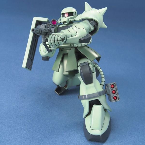 Gundam HGUC 1/144 MS-06 Zaku II - Modello Assemblabile Bandai, Gunpla Alta Qualità Per Appassionati