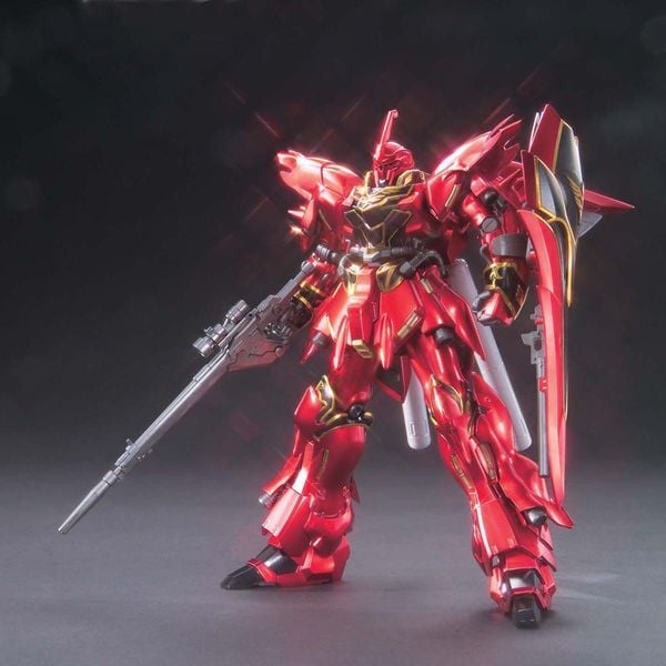 MSN-06S Sinanju Titanium Finish HGUC 1/144 Mô hình Gundam chính hãng Bandai
