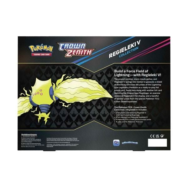 Bài Pokemon TCG Crown Zenith Collection Regieleki V real