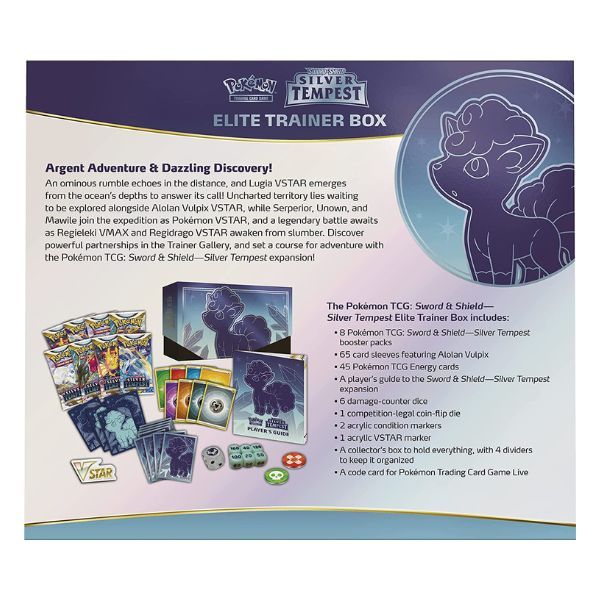  PE43 - Bài Pokemon TCG Silver Tempest Elite Trainer Box 