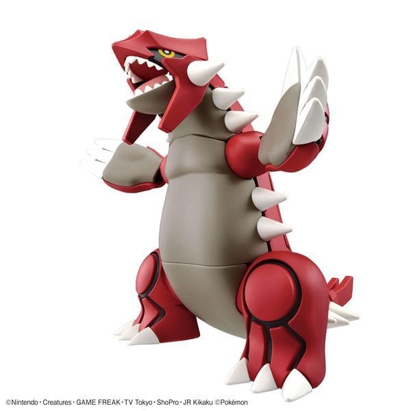  Groudon - Pokemon Plamo Collection - Mô hình lắp ráp chính hãng Bandai 