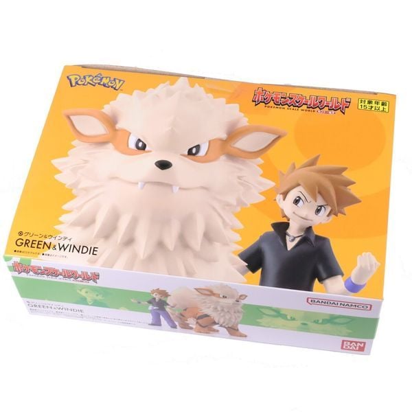Mô hình Pokemon Scale World Kanto Region Blue & Arcanine chính hãng