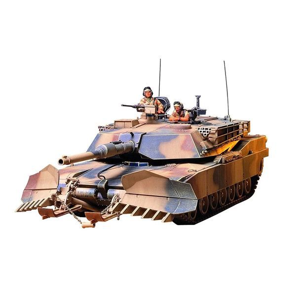  Mô hình xe tăng U.S. M1A1 Abrams with Mine Plow 1/35 - Tamiya 35158 