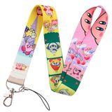  Dây strap kèm bao đựng thẻ họa tiết Kirby 