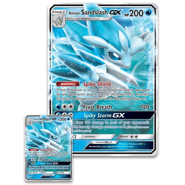 Thẻ Bài Pokemon Alolan Sandslash-GX Box