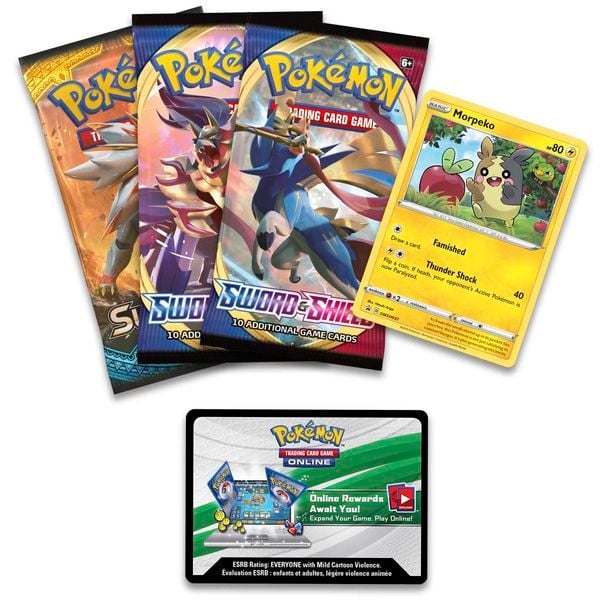 Thẻ Bài Pokemon Morpeko Pin Collection chính hãng