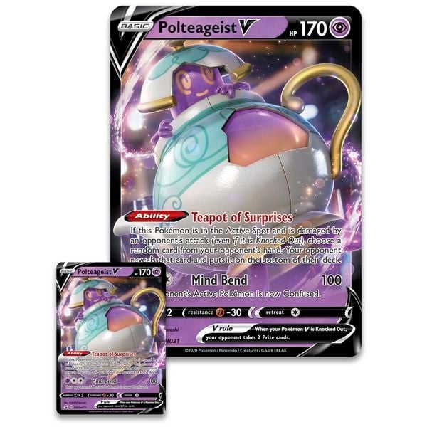 Thẻ Bài Pokemon Polteageist V Box