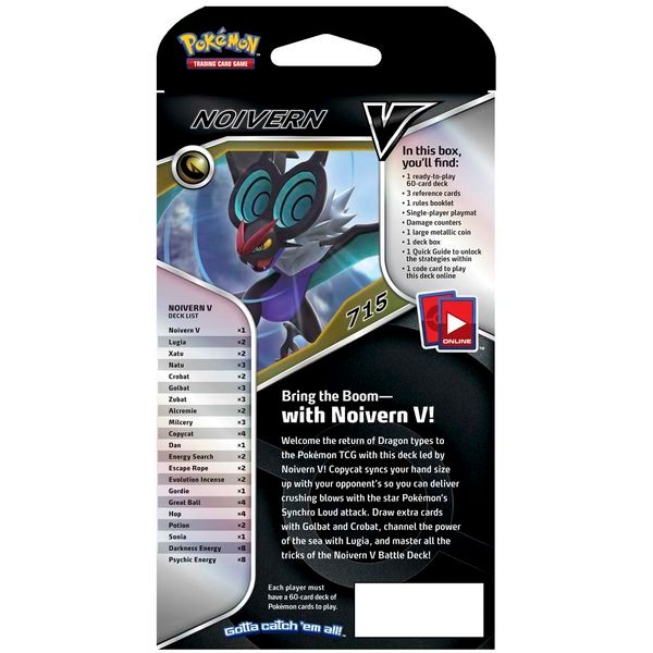  PD92 - Bộ bài Pokemon TCG Noivern V Battle Deck 