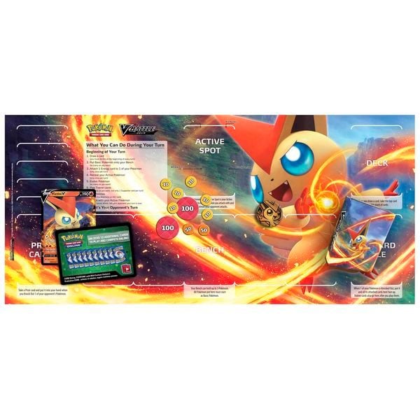 Bộ bài Pokemon Victini V Battle Deck chính hãng
