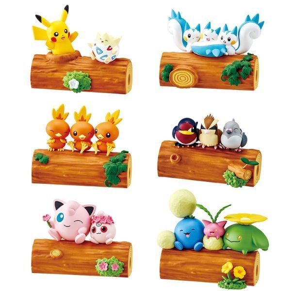  Pokemon Nakayoshi Friends 2 - Mô hình chính hãng Rement (Random) 