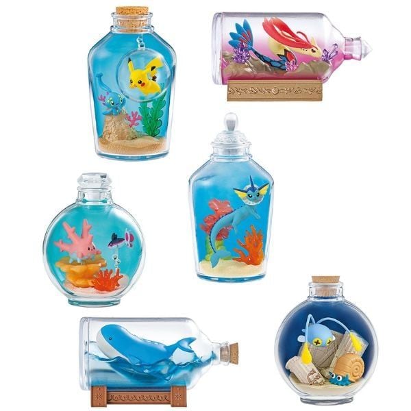  Pokemon Aqua Bottle Collection - Mô hình chính hãng Rement (Random) 